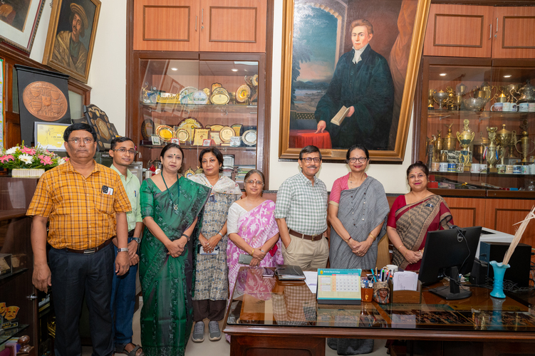 Group photos of the final year students (2025) with their teachers